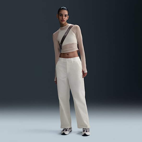 Womens White Pants Tights. Nike